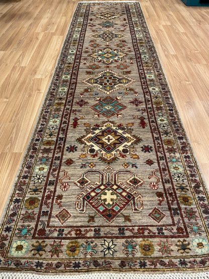 Persian rug sale - Adelaide Central Market - Persian Art Treasure - Premium Quality Persian Kazak wool runner size 298 cm. X 78 cm.