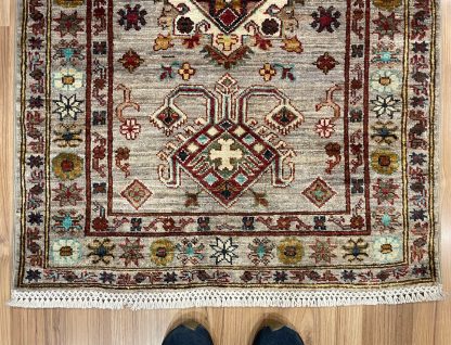 Persian rug sale - Adelaide Central Market - Persian Art Treasure - Premium Quality Persian Kazak wool runner size 298 cm. X 78 cm.