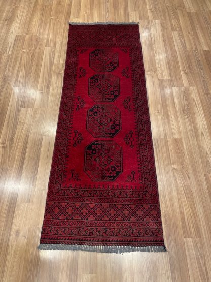 Persian Art Treasure - Persian rug sale - Adelaide Central Market - Premium quality Persian Princess Bokhara wool runner 187 cm. X67 cm.