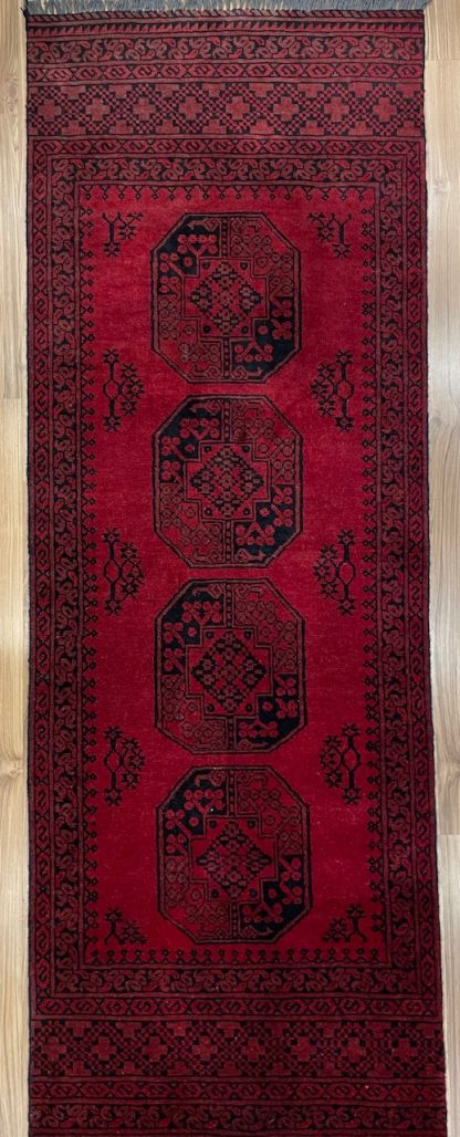 Persian Art Treasure - Persian rug sale - Adelaide Central Market - Premium quality Persian Princess Bokhara wool runner 187 cm. X67 cm.