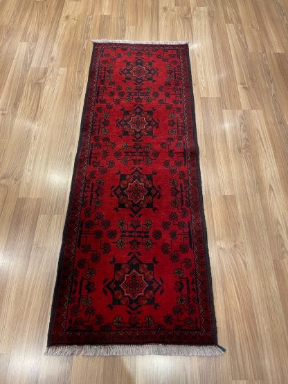 Persian Art Treasure - Adelaide Central market - Persian rug sale - online and in store - Premium quality Persian tribal small wool runner 147 cm. X and 53 cm.