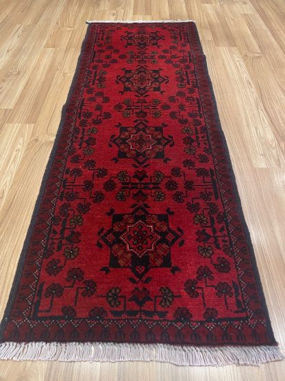 Persian Art Treasure - Adelaide Central market - Persian rug sale - online and in store - Premium quality Persian tribal small wool runner 147 cm. X and 53 cm.