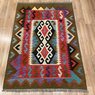 Premium quality Persian Boho Kilim Rug size: 148 cm. X 102 cm. - Persian Art Treasure - Persian rug sale - Adelaide Central Market