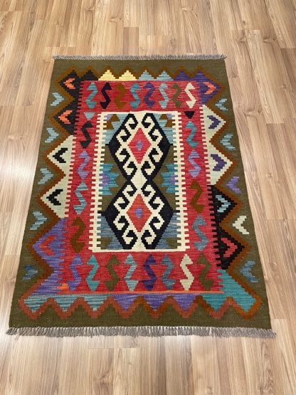 Premium quality Persian Boho Kilim Rug size: 148 cm. X 102 cm. - Persian Art Treasure - Persian rug sale - Adelaide Central Market