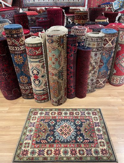 Persian Art Treasure - Adelaide Central Market - Persian rug sale - Premium quality Persian Chobi wool rug size 85 cm. X 62 cm.