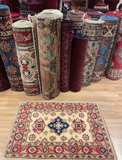 Premium quality Persian Chobi wool rug size 86 cm. X 60 cm. - Image 6