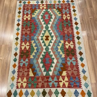 Premium quality Persian Boho Kilim Rug size: 156 cm. X 101 cm. - Persian rug sale - Persian Art Treasure - Adelaide Central Market - Exclusive Collection