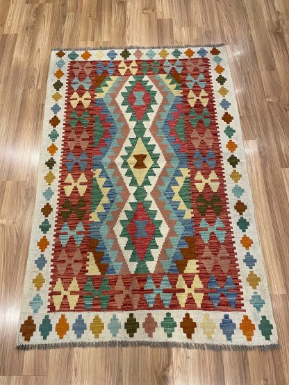 Premium quality Persian Boho Kilim Rug size: 156 cm. X 101 cm. - Persian rug sale - Persian Art Treasure - Adelaide Central Market - Exclusive Collection