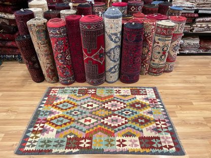 Premium quality Persian Boho Kilim Rug size: 152 cm. X 100 cm. - Persian Art Treasure - Persian rugs and crafts sale - Adelaide Central Market - Exclusive Collection