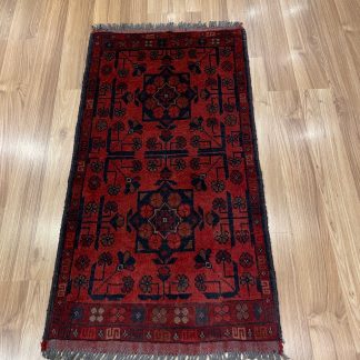 Persian Art Treasure - Persian rug sale - Adelaide Central market - online and in store - Premium quality Persian tribal small wool rug 102 cm. X 54 cm.