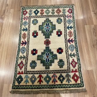 Persian Art Treasure - Persian rug sale - Adelaide Central Market - Online and in-store - Free Post - Premium quality Persian Chobi wool rug size 90 cm. X 60 cm.