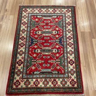 Persian Art Treasure - Persian rug sale - Adelaide Central Market - Online and in-store - Free Post - Premium quality Persian Chobi wool rug size 91 cm. X 59 cm.