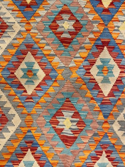 Persian Art Treasure - Persian rug sale - Adelaide Central Market - Online and in store - Premium quality Persian Boho Kilim Rug size: 185 cm. X 119 cm.