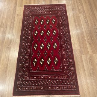 Persian Art Treasure - Persia rug sale - Adelaide Central Market - Online and in-store - Persian Tribal Princess Bokhara Wool rug size: 134 cm. X 67 cm.