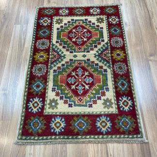 Persian Art Treasure - Persian rug sale - Adelaide Central Market Plaza - Online and in-store - Premium quality Persian Chobi wool rug size 94 cm. X 63 cm.