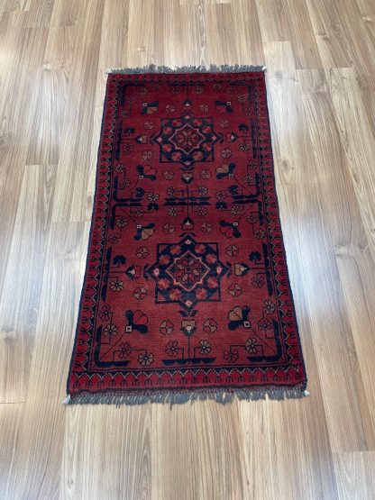 Persian Art Treasure - Persian rug sale - Adelaide Central Market - Free Post - Online and in-store - Persian tribal small wool rug 100 cm. X 52 cm.