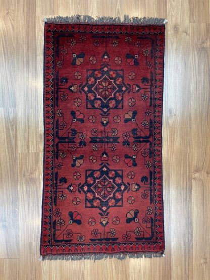 Persian Art Treasure - Persian rug sale - Adelaide Central Market - Free Post - Online and in-store - Persian tribal small wool rug 100 cm. X 52 cm.