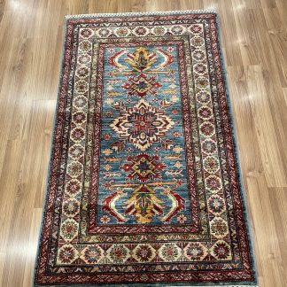 Persian Art Treasure - Persian rug sale - Adelaide Central Market Plaza - Online and in-store - Free Post Australia wide - Premium Quality Persian Kazak wool rug size 161 cm. X 99 cm.