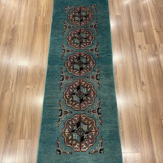 Persian Art Treasure - Persian rug sale - Adelaide Central Market Plaza - Online and in-store - Free Post Australia wide - Premium Quality Persian Chobi wool runner size 174 cm. X 57 cm.