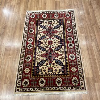 Persian Art Treasure - Persian rug sale - Adelaide Central Market Plaza - Online and in-store - Free Post Australia wide - Premium Quality Persian Kazak Shiewan wool rug size 153 cm. X 97 cm.