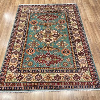 Persian Art Treasure - Persian rug sale - Adelaide Central Market Plaza - Online and in-store - Free Post Australia wide - Premium Quality Persian Kazak wool rug size 201 cm. X 147 cm.