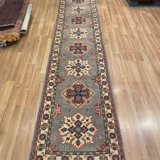 Persian rug sale - Adelaide Central Market - Persian Art Treasure - Premium Quality Persian Kazak wool runner size 386 cm. X 80 cm.