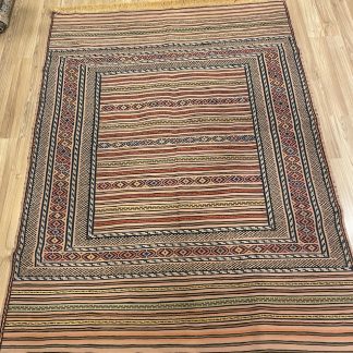 Persian Art Treasure - Persian rug sale - Adelaide Central Market - Online and in-store - Premium quality Persian Boho Kilim Rug size: 200 cm. X 151 cm.