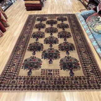 Persian Art Treasure - Adelaide Central market Plaza - Persian rug sale - Home Decor- Premium Quality Super Fine Persian Tribal Large Rug size: 271 cm. X 197 cm.