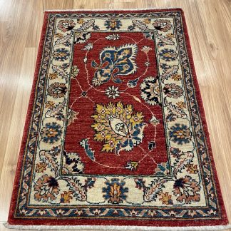 Premium quality Hand-knotted Persian Chobi wool rug size 90 cm. X 63 cm. - Persian Art Treasure - Adelaide Central Market Plaza - Persian rug sale - Home Decor - Online and In-store - Free Post