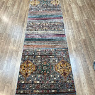 Premium Quality Hand-knotted Persian Chobi wool runner size 285 cm. X 82 cm. Persian Art Treasure - Persian rug sale - Adelaide Central Market - Home Decor - Adelaide rug sale