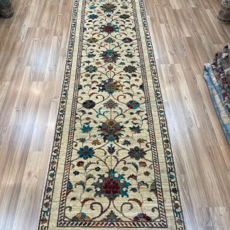 Premium Quality Hand-knotted Persian Chobi wool runner size 294 cm. X 86 cm. Persian Art Treasure - Persian rug sale - Adelaide Central Market - Home Decor - Adelaide rug sale