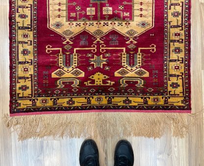 Premium Quality Persian Tribal Hand-knotted 100% SILK 141 cm. X 108 cm. Rug - Persian Art Treasure - Adelaide Central Market - Persian rug sale - Adelaide rug shop - Home Decor