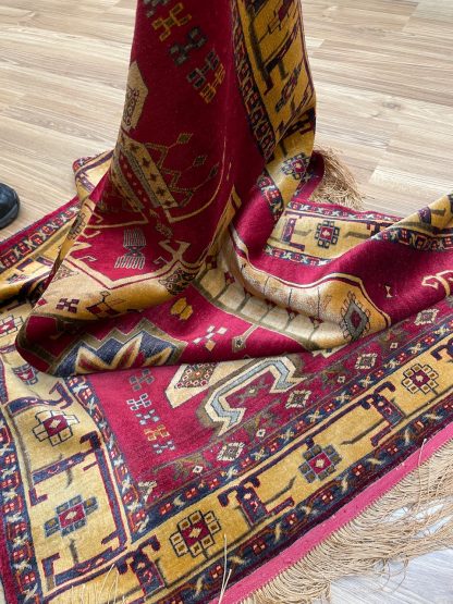 Premium Quality Persian Tribal Hand-knotted 100% SILK 141 cm. X 108 cm. Rug - Persian Art Treasure - Adelaide Central Market - Persian rug sale - Adelaide rug shop - Home Decor
