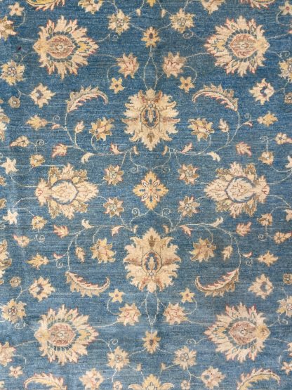 Premium Quality hand-knotted Persian Chobi sky blue unique large wool rug size 294 cm. X 204 cm. - Persian Art Treasure - Persian rug sale - Adelaide Central Market - Adelaide rug sale - Home Decor - large room rug - shop online at: https://patpersia.com.au - Shop in-store at Adelaide Central Market Plaza