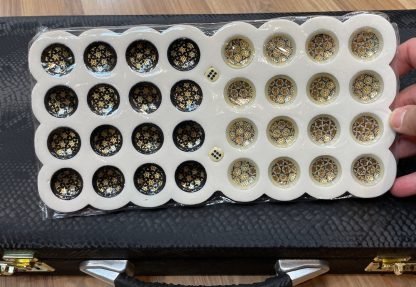 Limited edition Premium quality Persian Esfahan handmade backgammon set 50 cm. X 50 cm. -Persian Isfahan Khatamkari, handmade Persian clock, inlaid Khatamkari, Isfahan handicrafts, Persian art, chess set, backgammon, Persian crafts, Persian gifts Australia, buy Persian art online, free shipping Persian art, Persian home decor, unique Persian gifts, Persian handicrafts, Adelaide Persian rugs