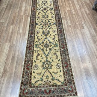 Premium Quality Hand-knotted Persian Chobi wool runner size 324 cm. X 85 cm. - Persian Art Treasure - Adelaide Central Market - Persian rug sale - Adelaide rug shop - Home Decor - Shop Online with free post at: https://patpersia.com.au or at Adelaide Central Market - rugs Adelaide