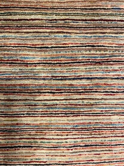Premium Quality Persian Tribal Gabbeh Wool Stripe Small Rug size 91 cm. X 63 cm. - Persian Art Treasure - 1294 - Adelaide Central Market - Persian rug sale - Adelaide rug shop - Home Decor - Shop Online with free post at: https://patpersia.com.au or at Adelaide Central Market - rugs Adelaide